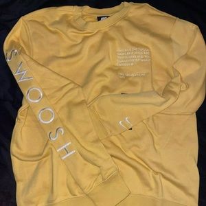 Nike Yellow Crewneck sweater